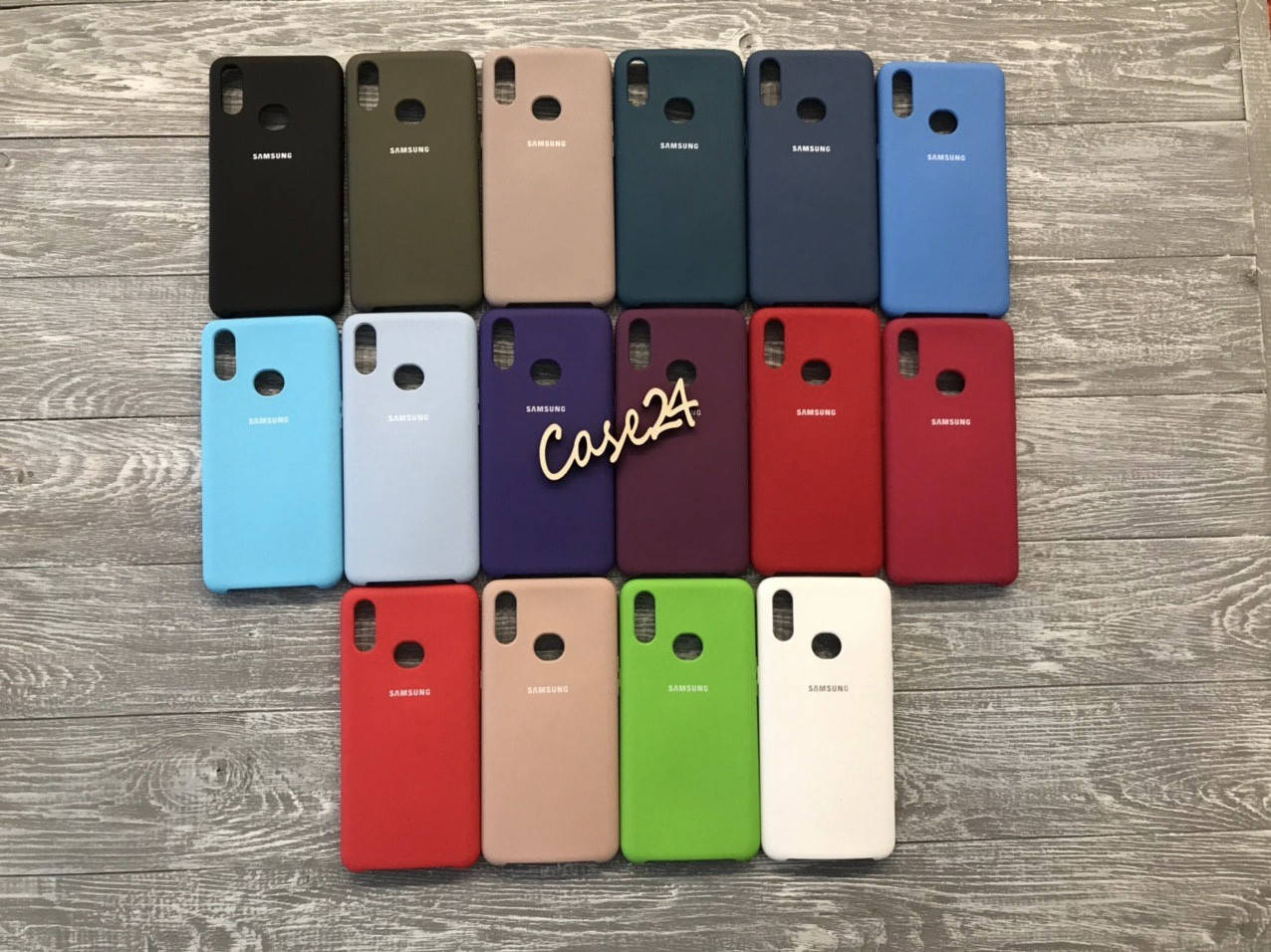 

Чехол Soft touch на Samsung Galaxy A10S (16 цветов), Разные цвета
