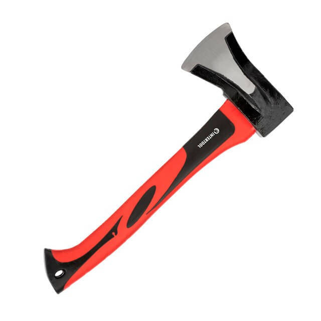 

Колун кований 1000 г, ручка з фібергласу INTERTOOL HT-0274