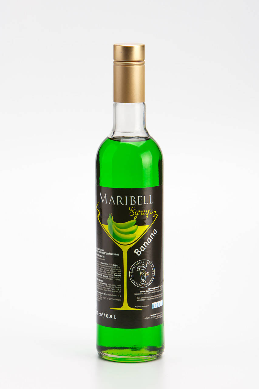 

Сироп Зеленый Банан Maribell 900 г
