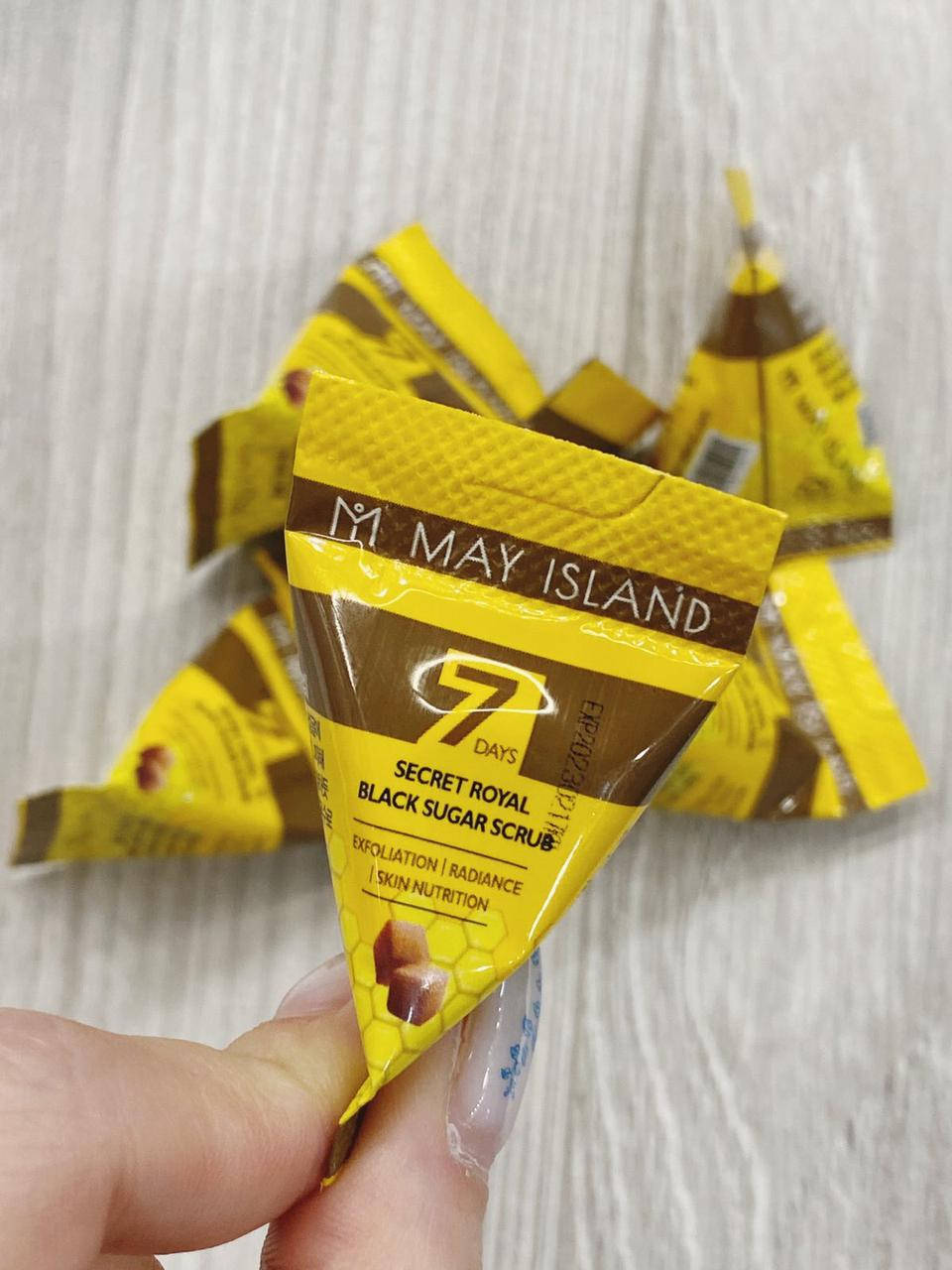 

Сахарный скраб для лица May Island 7 Days Secret Royal Black Sugar Scrub