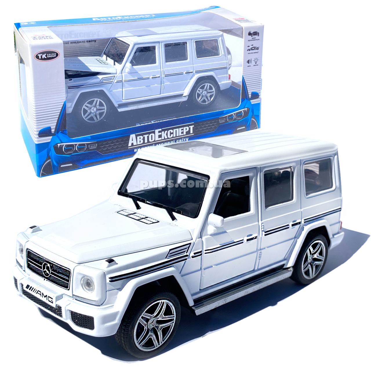 

Игрушка машина модель Мерседес Бенц (Mercedes-Benz).Железные игрушечные машинки Гелендваген (Гелик) от