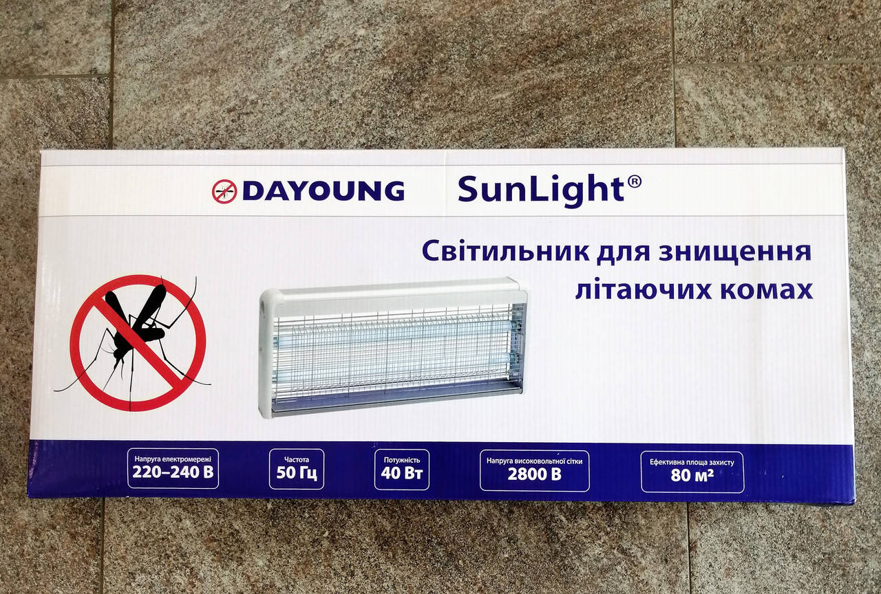 

Антимоскитный светильник 40 Ватт Т8 220 Вольт