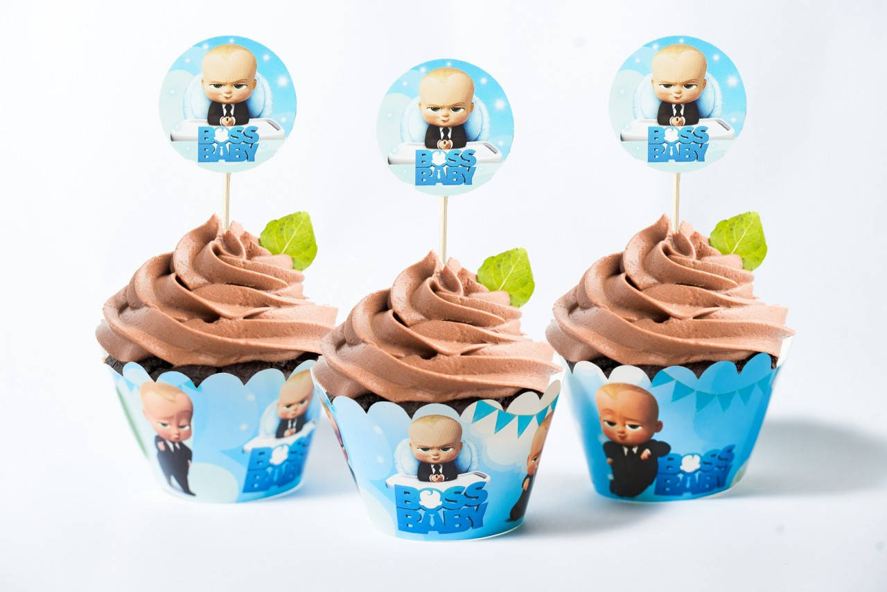 

Набор для капкейков "Босс Молокосос " Boss baby, 6 шт.