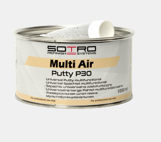 

Автомобильная Шпаклевка мильтифункциональна универсальная SOTRO Multi Air Putty P30 1000 мл