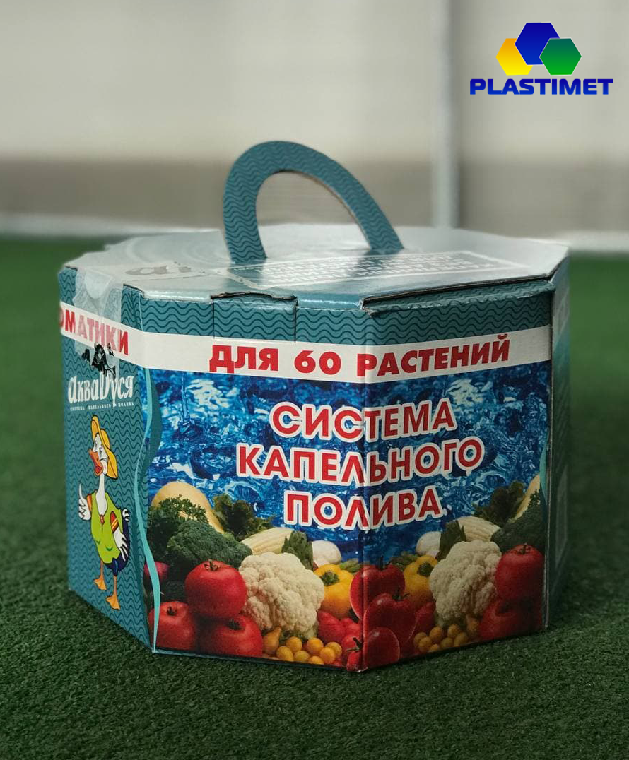 

Капельный полив для теплицы на 60 растений АкваДуся 60, без автоматики