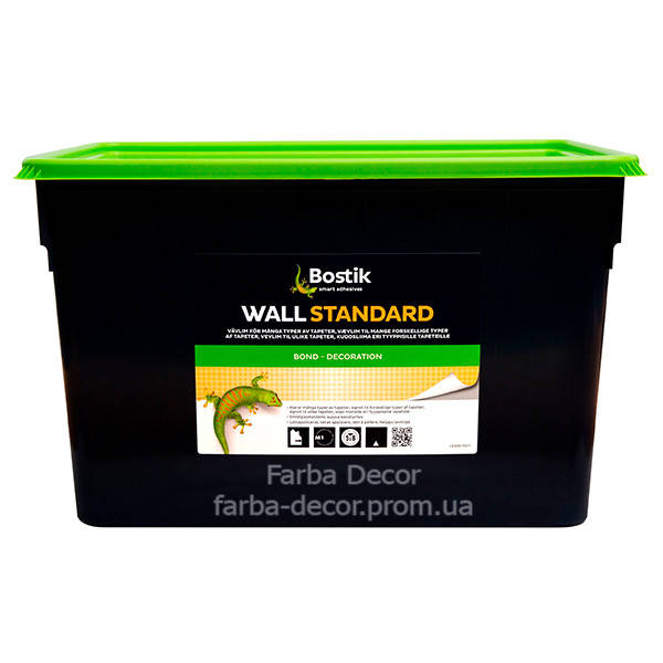 

Клей BOSTIK Wall Standard 70 для стеклохолста, 15 л