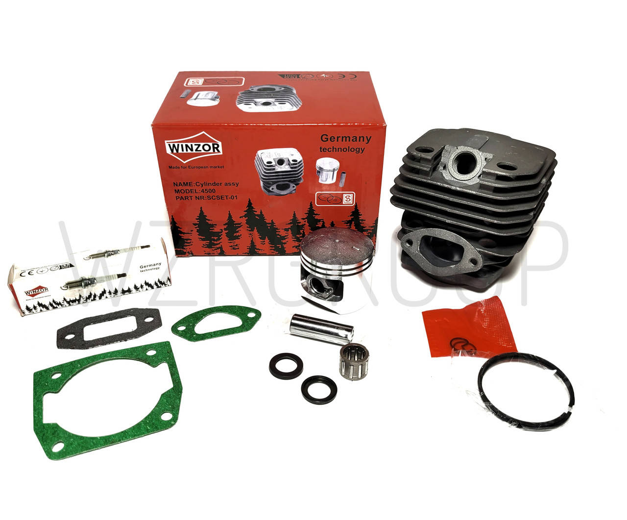 

Цилиндр в сборе GL4500 (д.-43мм.) WINZOR CARTON