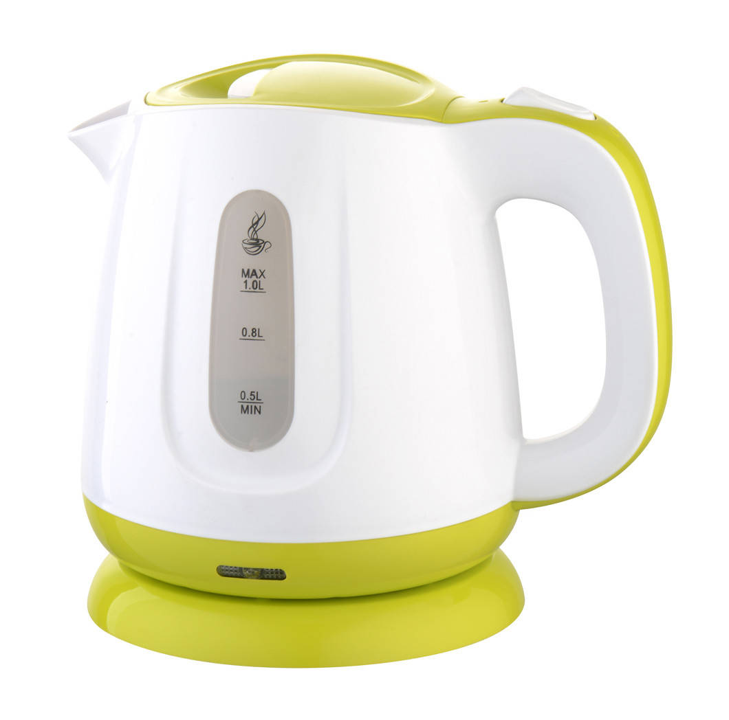 

Электрочайник пластиковый Maestro MR-013 1 л 1100 Вт Белый / Зеленый