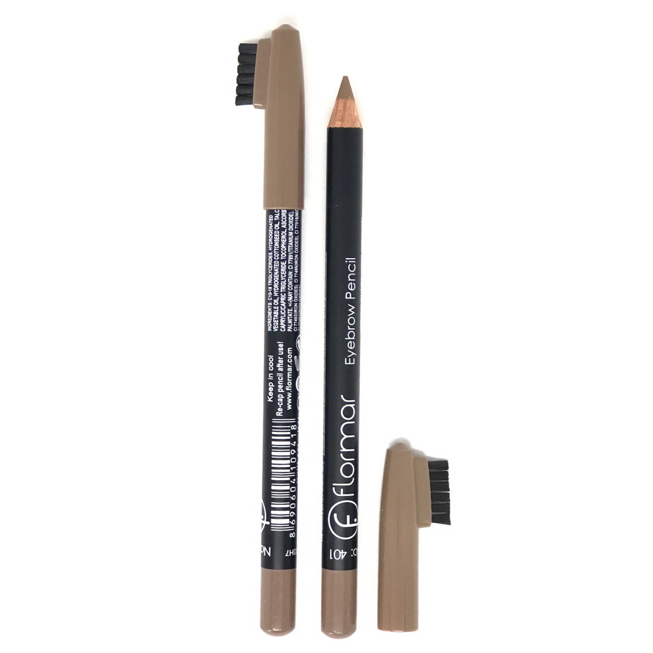

Карандаш для бровей Flormar Eyebrow Pencil 1,4г №401 Бежевый