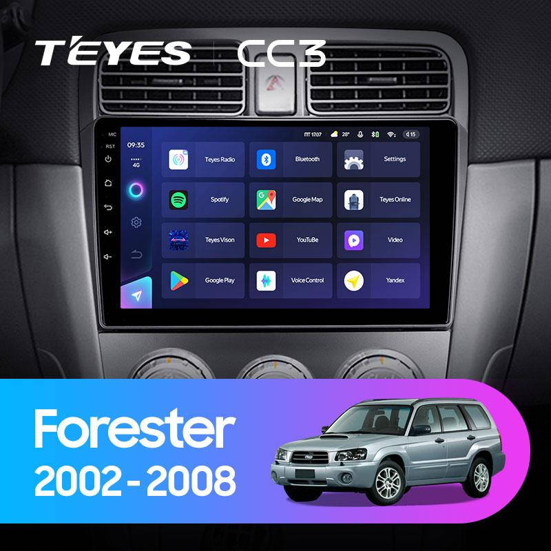 

Штатная магнитола Teyes CC3 Subaru Forester (2002-2008)