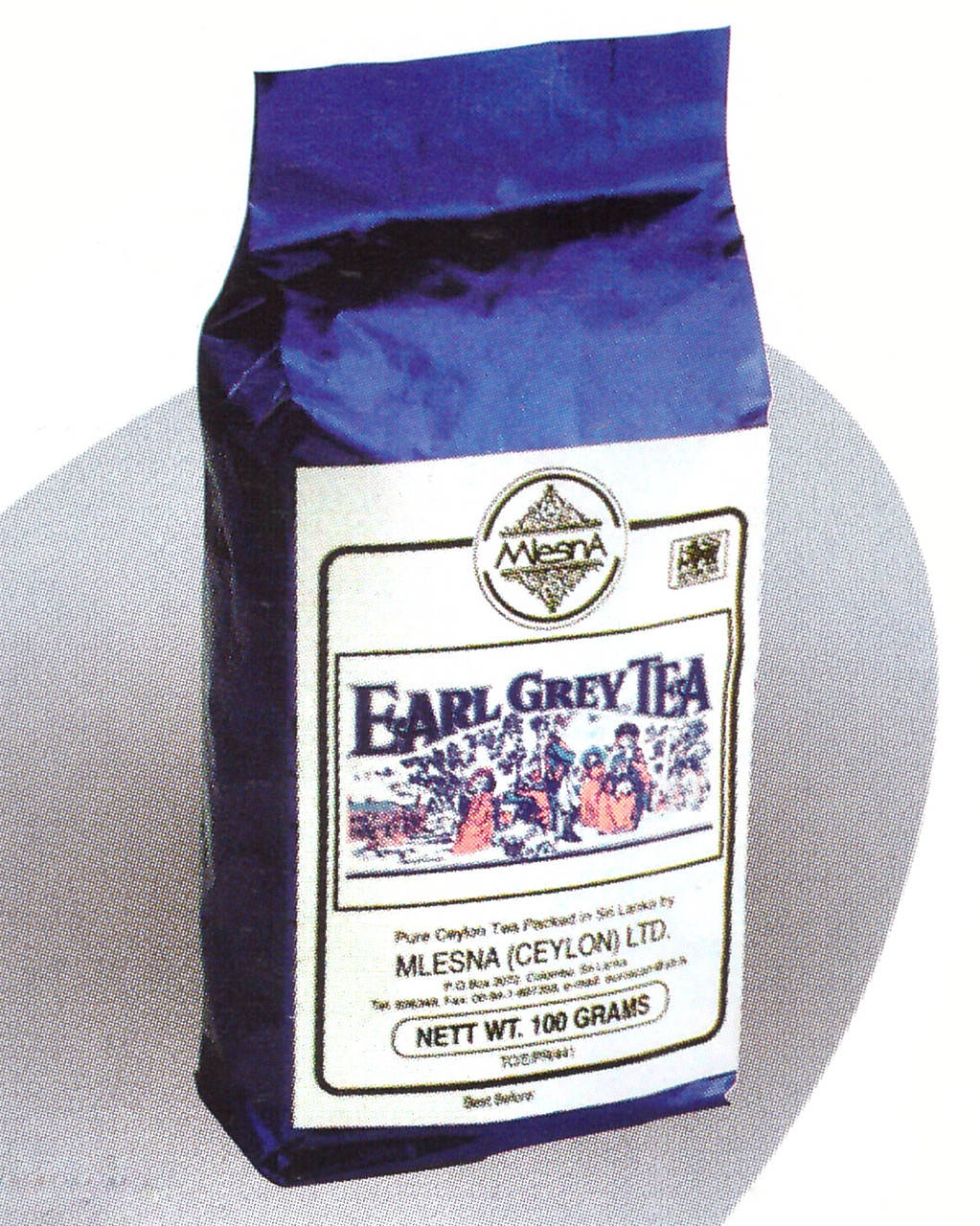 

Черный чай Эрл Грей (бергамот), Earl Grey Black Tea, Млесна (Mlesna) 100г