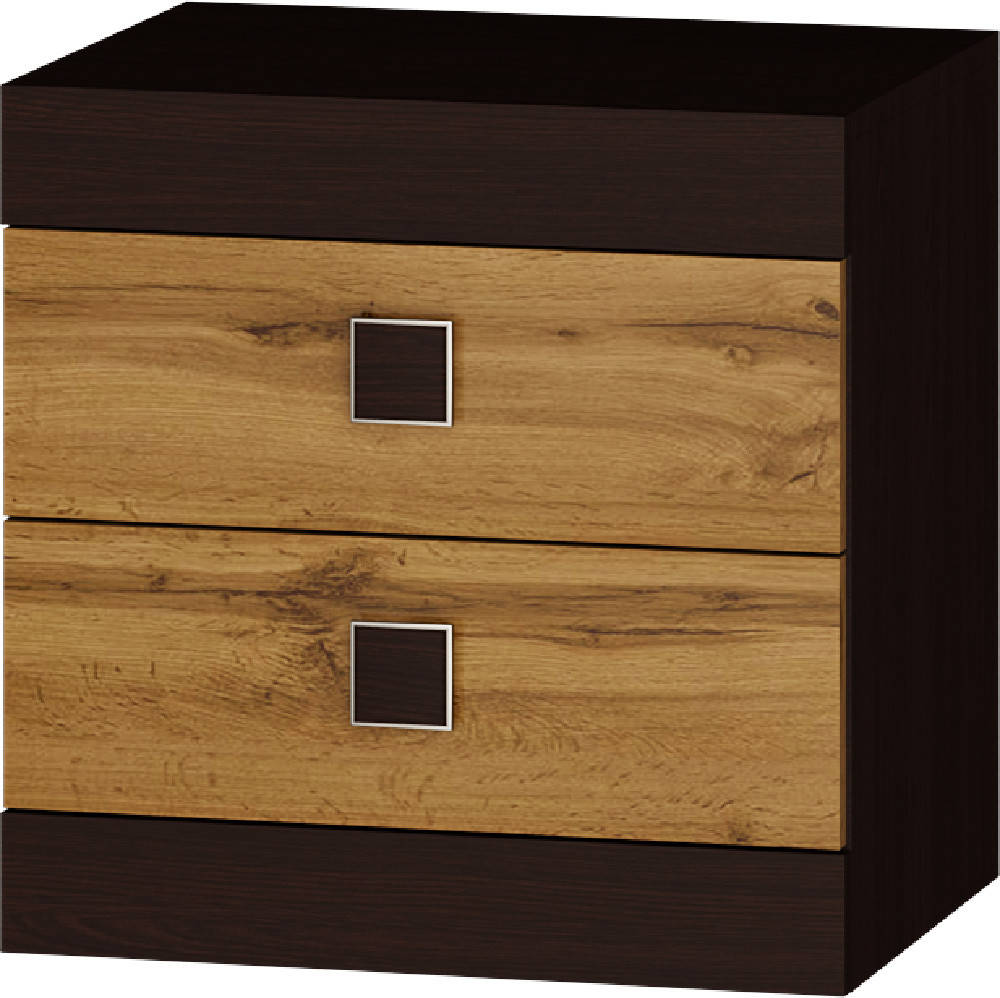 

Тумба прикроватная Соната Венге + Дуб крафт золотой.