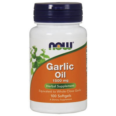 

Масло Чесночное NOW Foods Garlic Oil 1500mg 250 softgels