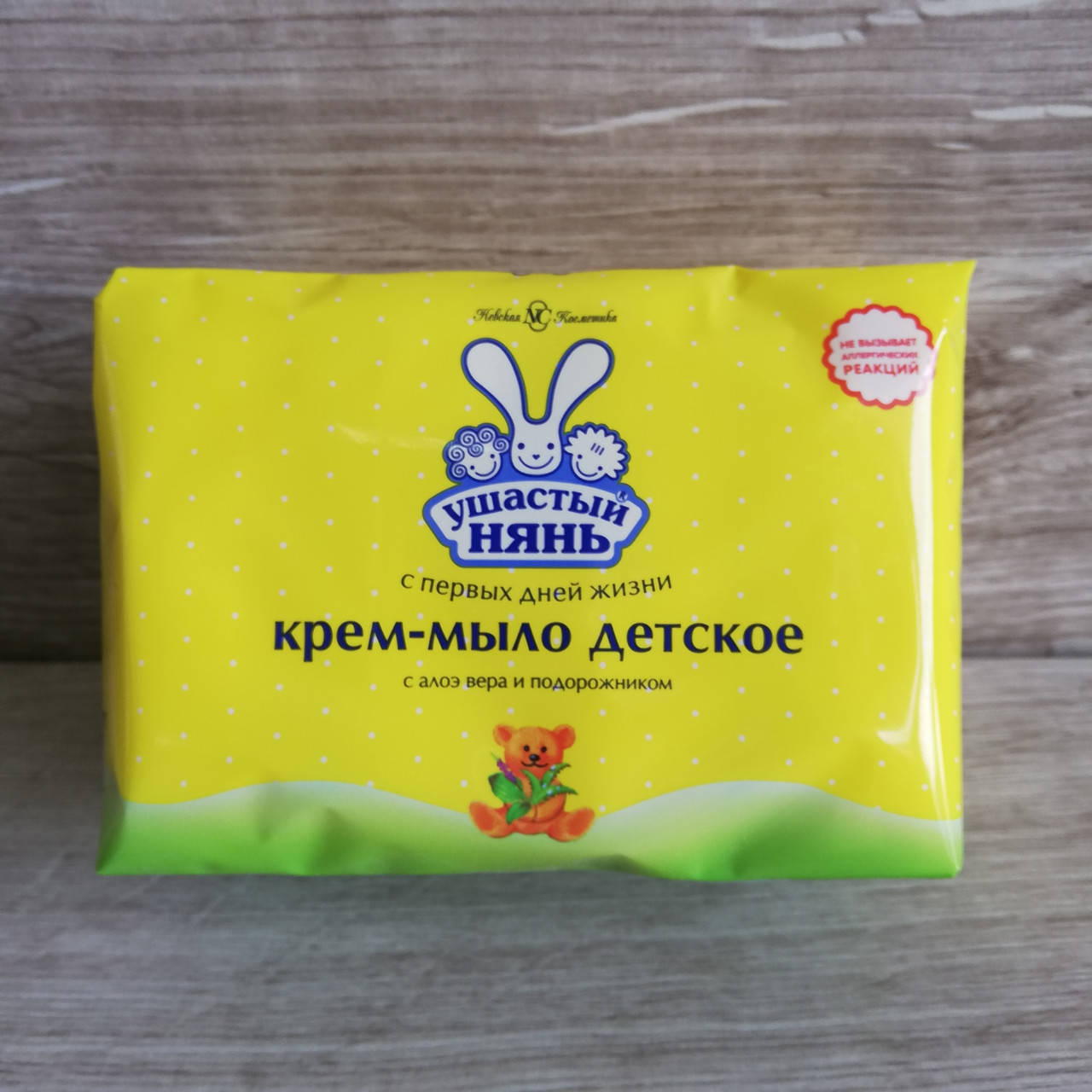 

Крем-мыло детское Ушастый нянь с алоэ вера и подорожником4х100г