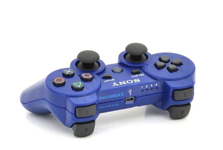 

Джойстик беспроводной PS3 DualShock 3 геймпад Синий