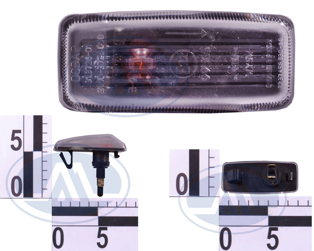 

Указатель поворота боковой ВАЗ 2110-12, 2113-15 белый (31.3726-01) "Повторитель поворота"
