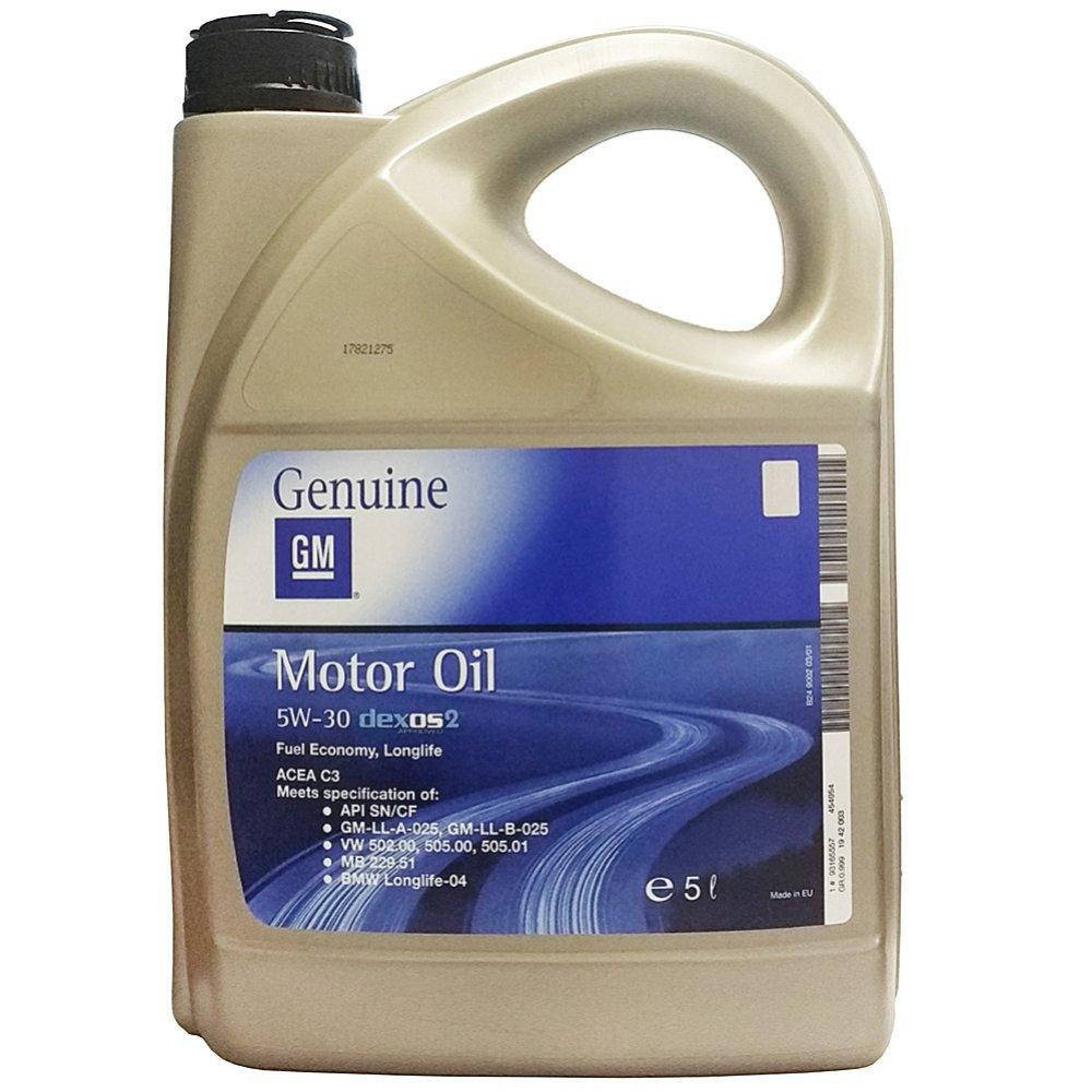 

Масло моторное 5л GM Dexos 2 5w30