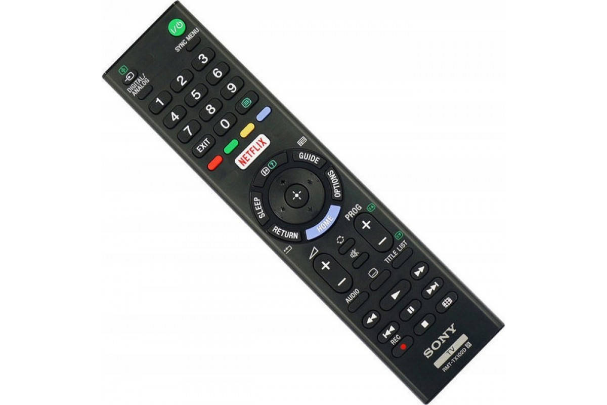 

Пульт Sony RMT-TX102D , оригинал для телевизоров Sony Bravia, Черный