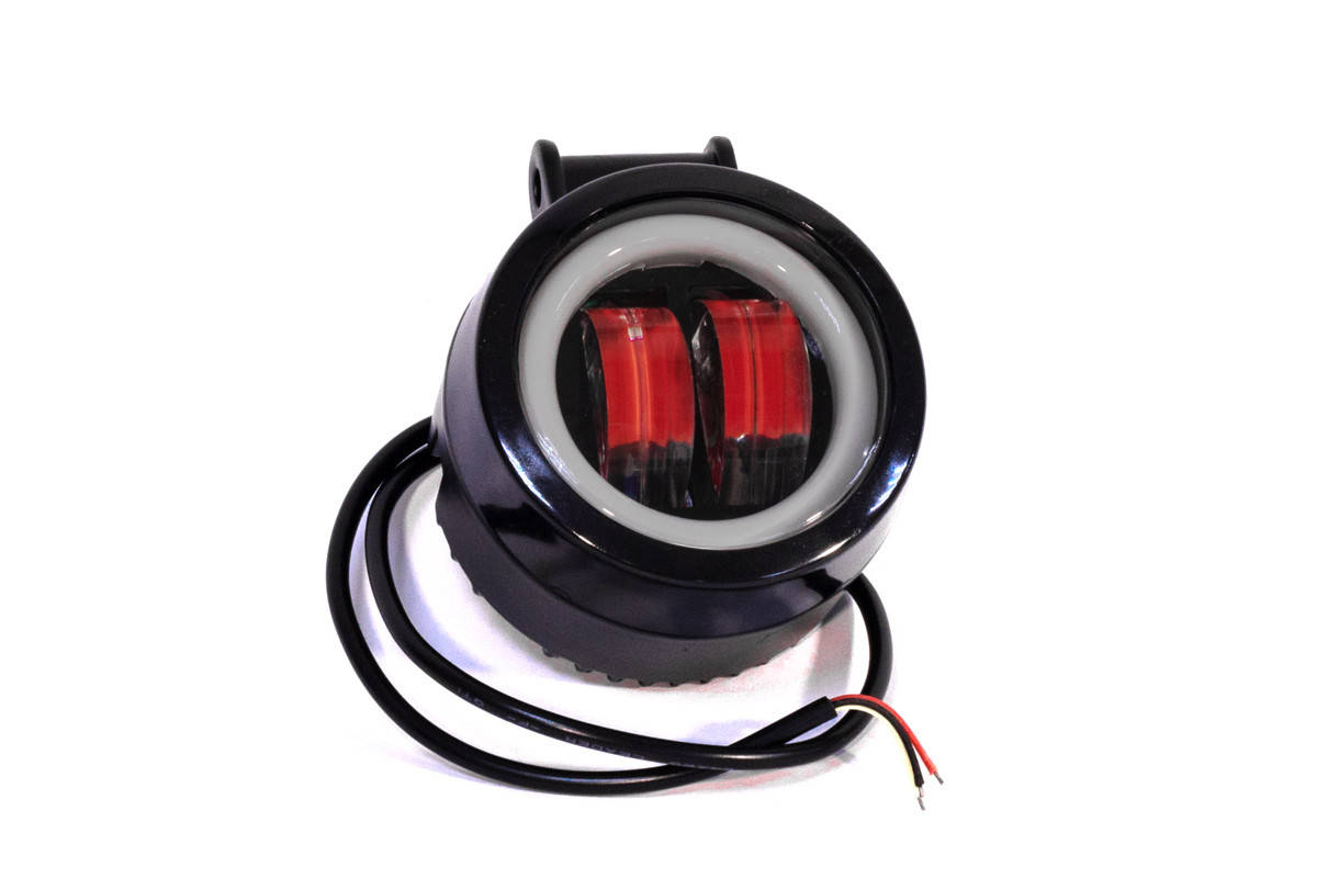 

Светодиодная фара AllLight JR-O-20W КРУГЛАЯ 2 chip CREE spot 9-30V