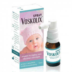 

Voskolix - спрей для гигиены ушей у детей и взрослых, 15 мл