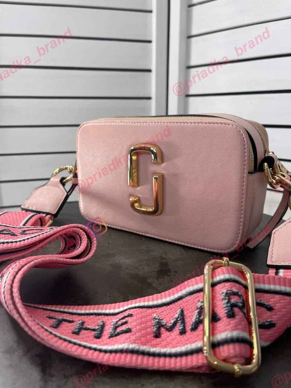 

Женская Сумка Marc Jacobs Snapshot Camera Bag • Сумочка Марк Якобс • Cross body •, Розовый