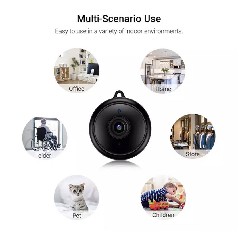 

Беспроводная мини ip-camera Wi-Fi двойная связь 1080P Power Bank