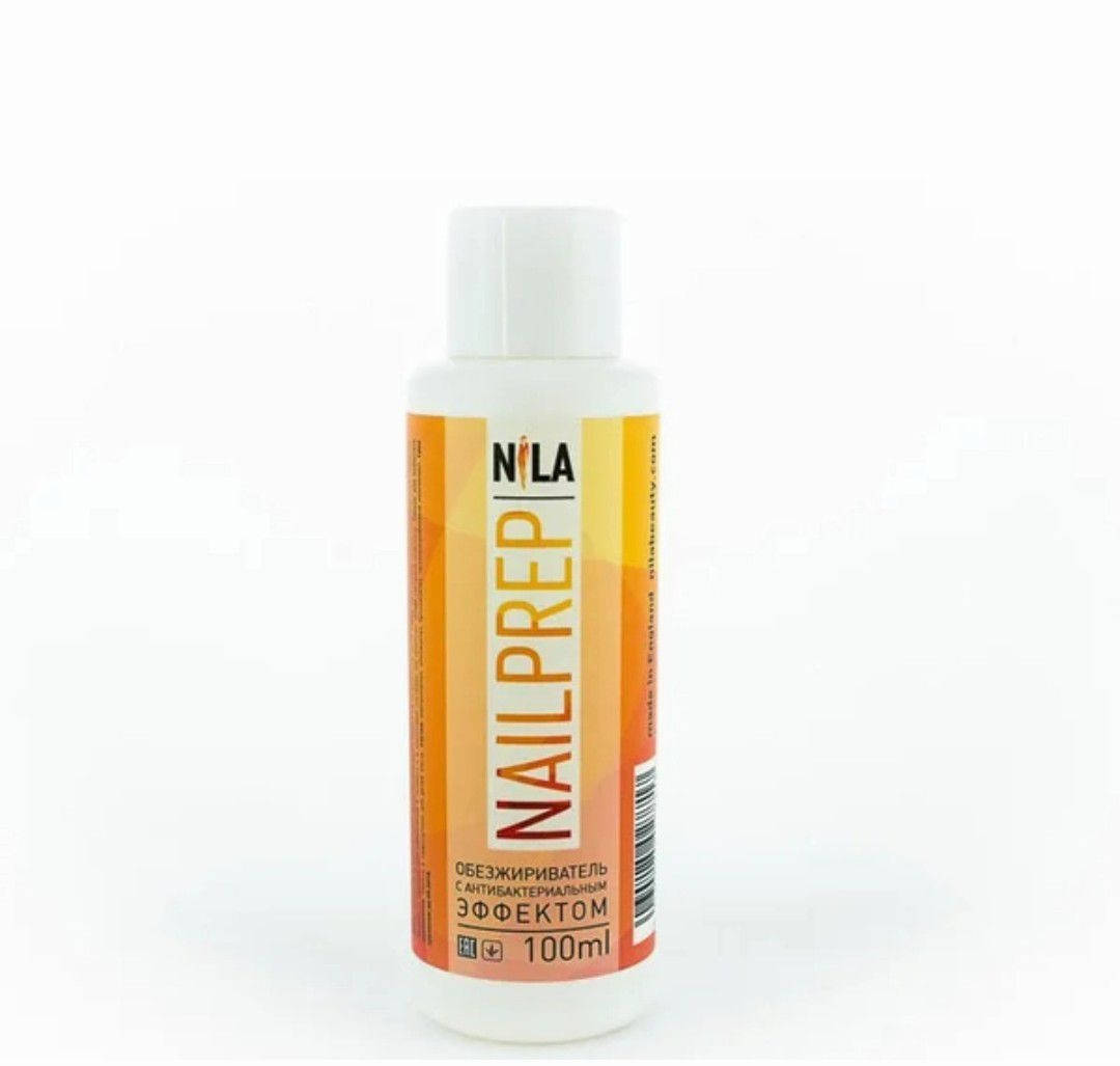 

Обезжириватель Nila с антибактериальным эффектом для ногтей Nail Prep 100 мл.