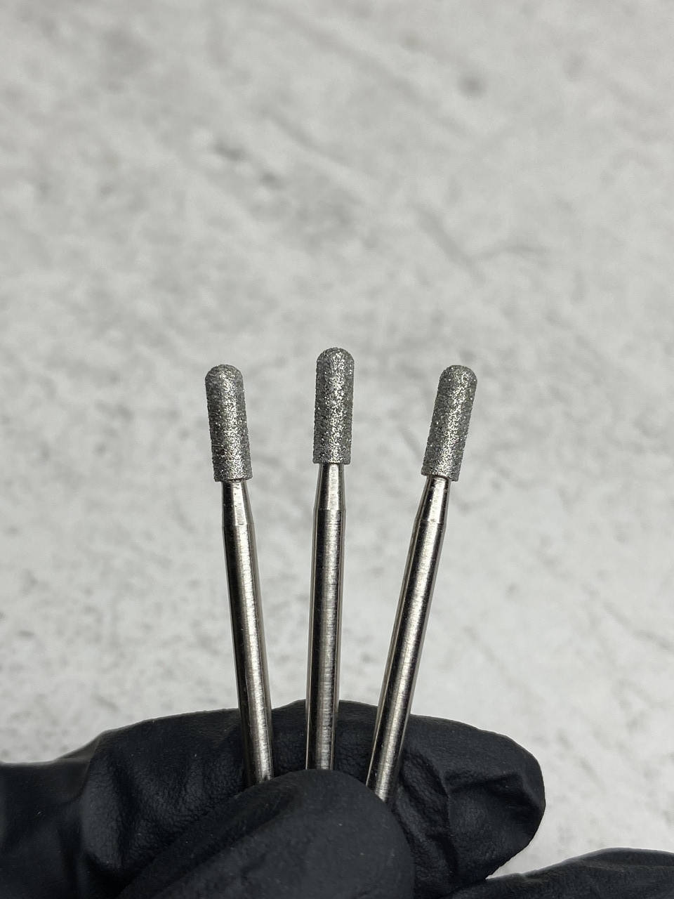 

Алмазная фреза цилиндр 027 округленный синий Б