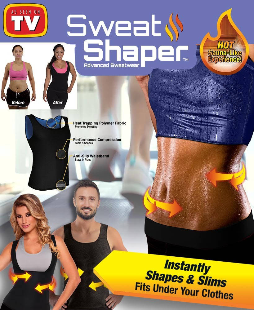 

Майка для похудения Sweat Shapers- Распродажа