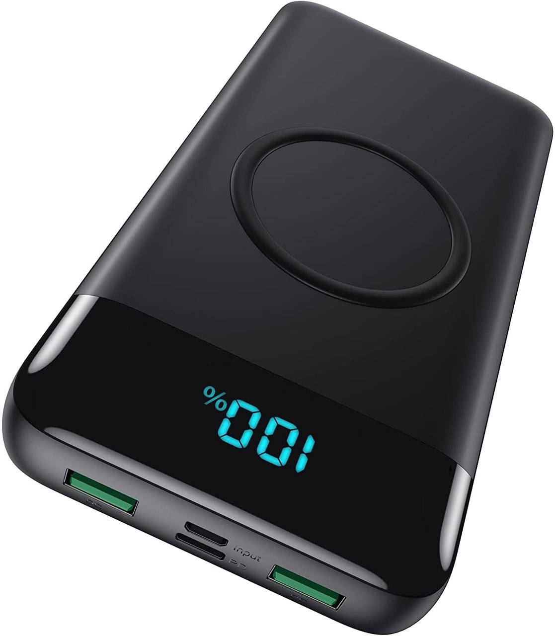 

Повербанк батарея Power Bank HX160Q2 30800mAh 25W-PD (2USB+Type-C) Черный