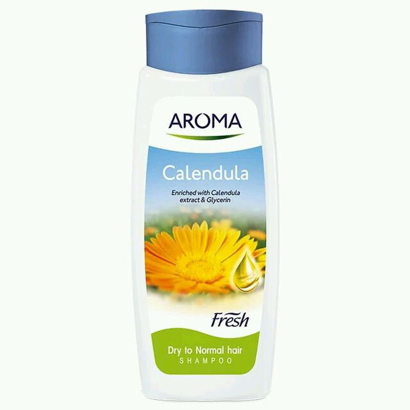 

Шампунь Aroma 400мл для сухого волосся з календулою