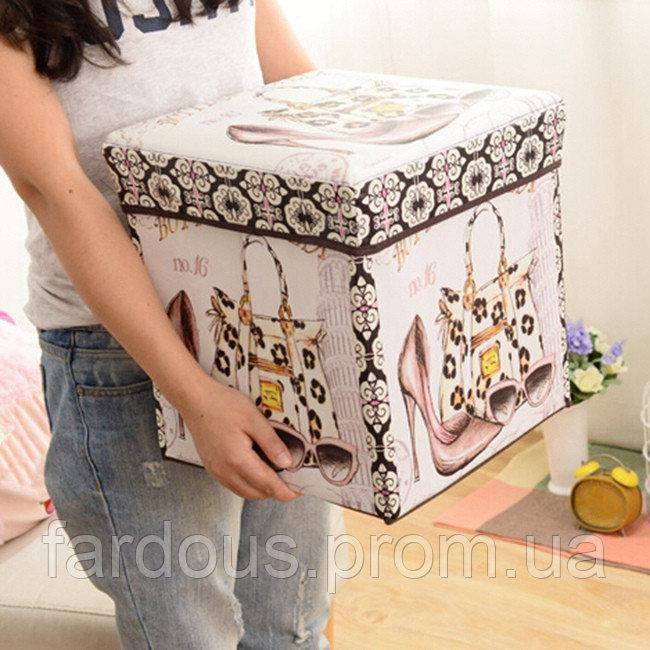 

Пуф - Короб складной "Италия", Банкетка - органайзер