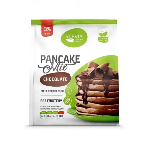 

Смесь для приготовления панкейков "Шоколад" Stevia, 300г
