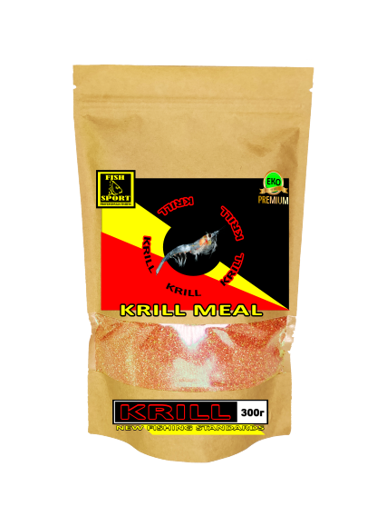 

Крилевая мука KRILL MEAL (74% протеин) 300г, Розовый