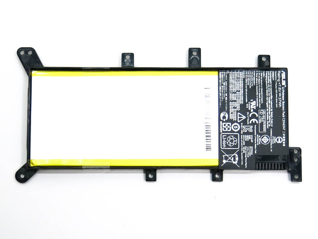 

Батарея для ноутбука Asus C21N1347 X555LA, X555LD, X555LN, R556LD F554LD A555 F555 K555 X554 7.6V 38Wh 5000mAh