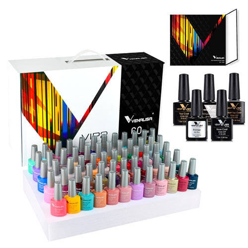 

Набор гель-лаков для маникюра 60 цветов, профессиональный Venalisa 31-90