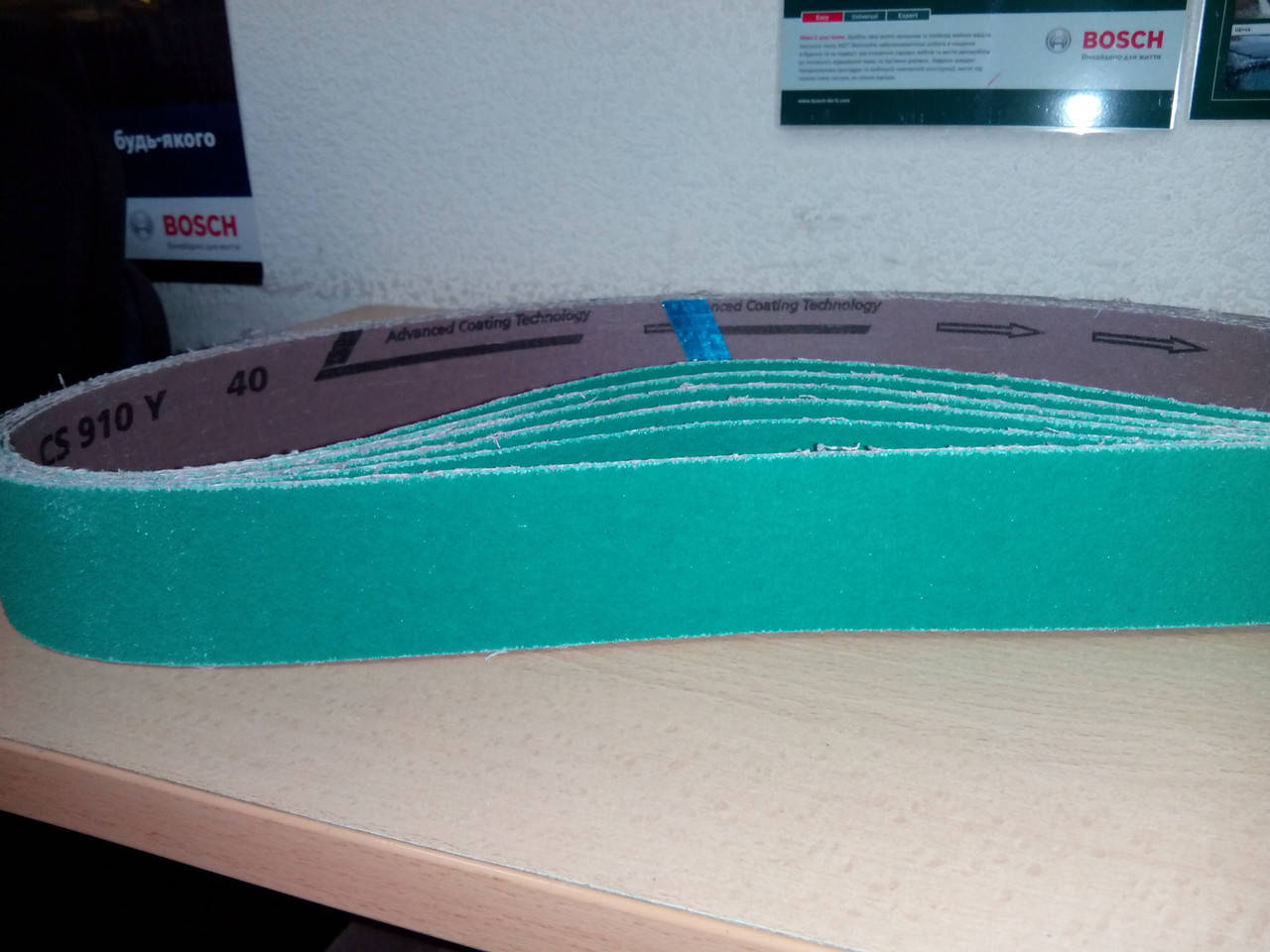 

Лeнтa нa Гриндep кepамическaя CS 910 Y ACT Klingspor 50х1200 мм. р40