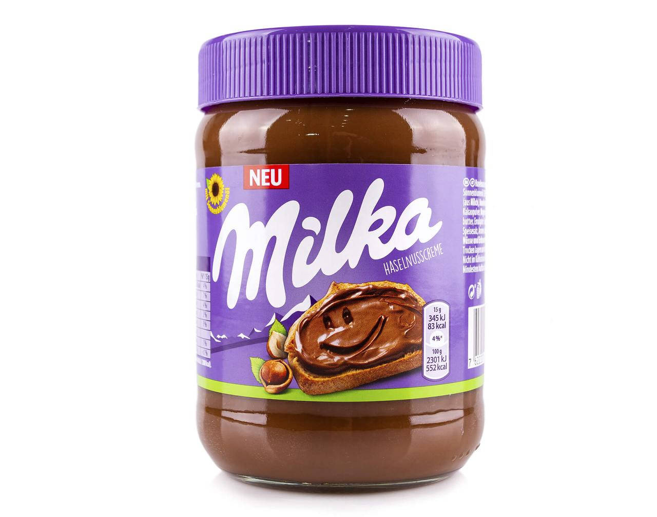 

Шоколадная паста Milka Hazelnut Creme 600г