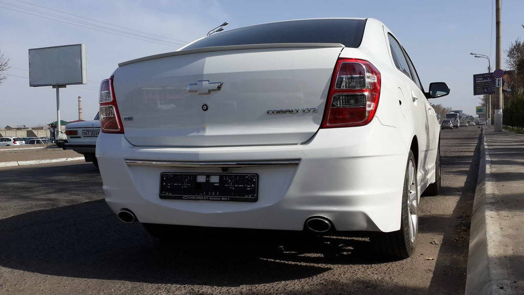 

Молдинг панели заднего бампера Ravon R4/ Chevrolet Cobalt - GM Uzbekistan 94748284