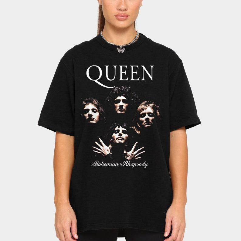 

Футболка черная LOYS Queen Boho Rhapsody Band Shirt