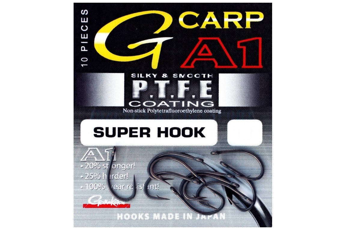 

Крючки Gamakatsu A1 G-Carp Super №2 (10шт/уп)