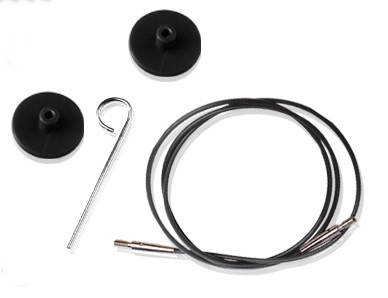 

Кабель для круговых спиц черный 60см KnitPro 10521