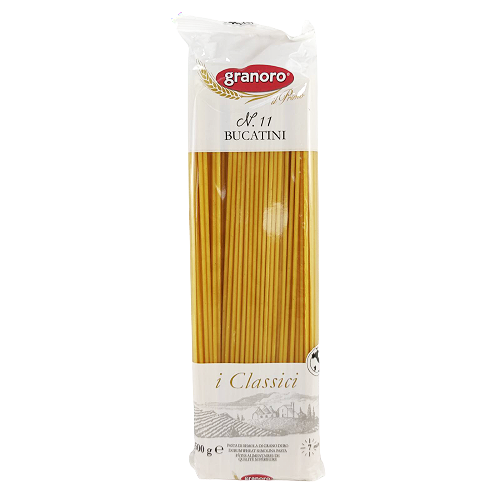 

Спагетті Граноро №11 Букатіні Granoro Bucatini 500g 24шт/ящ (Код : 00-00004468)