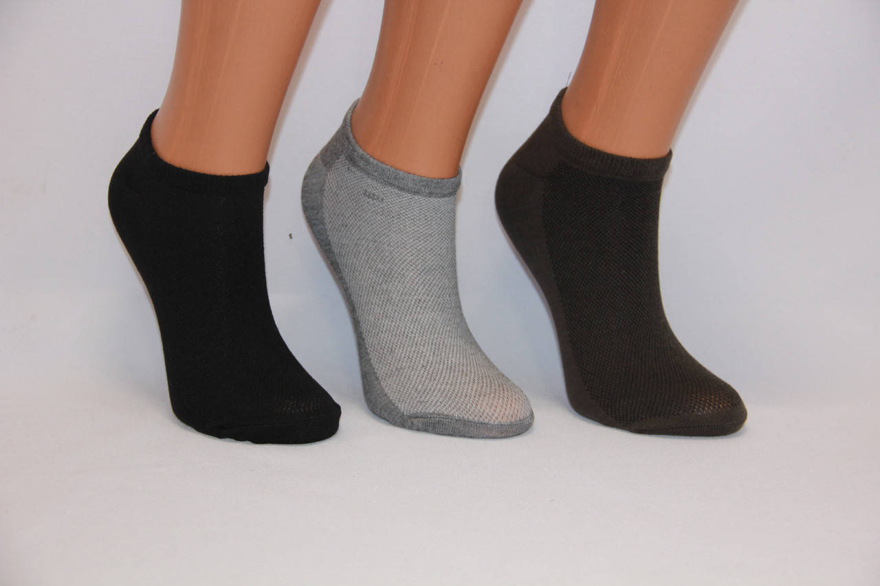 

Женские носки короткие в сеточку Ф3 36-40 темные ассорти сетка