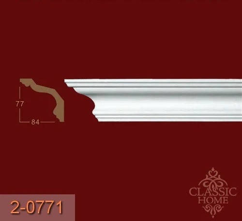 

Карниз 2-0771 Classic Home (77x84)мм, Белый
