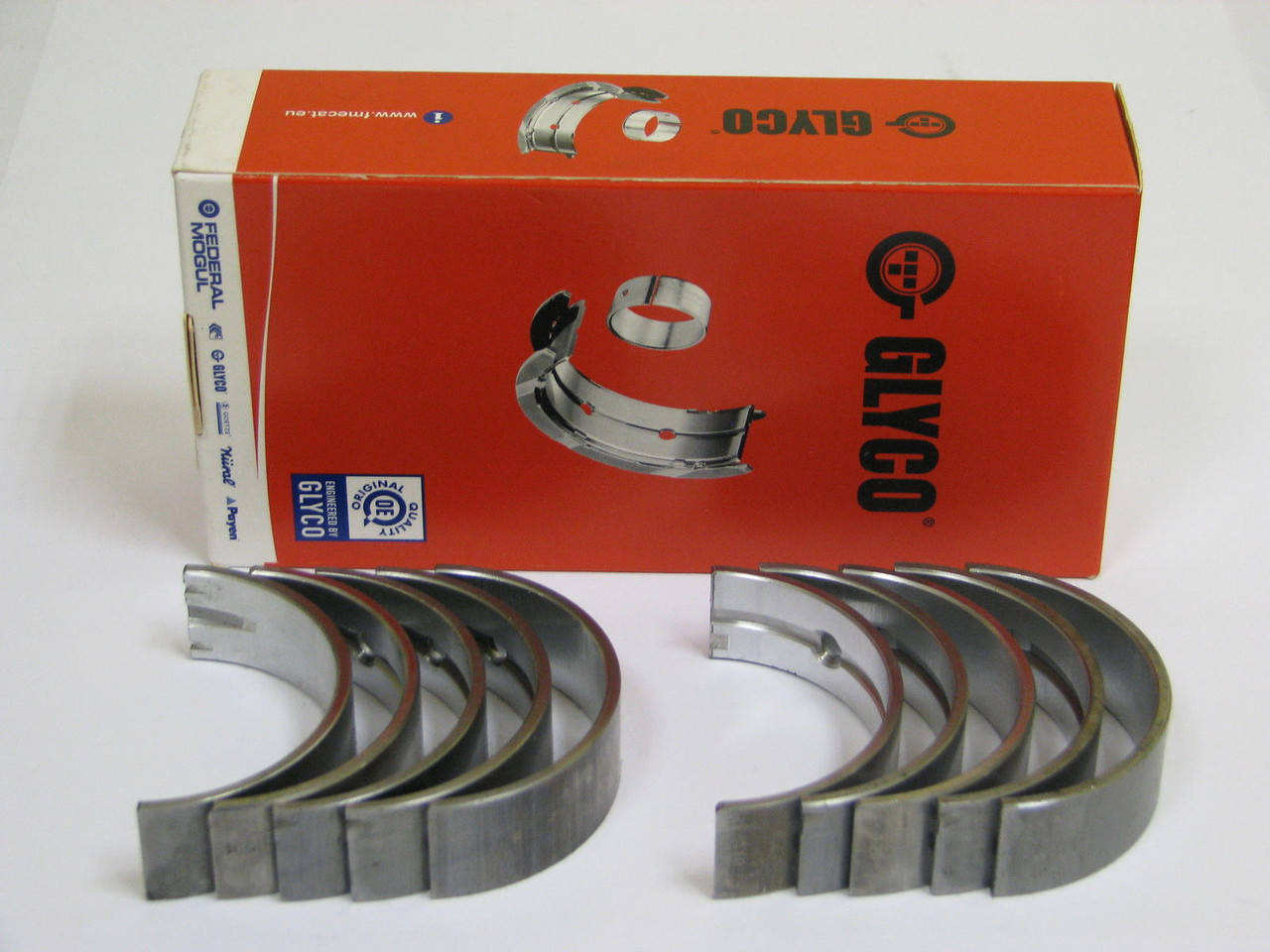 

Вкладыши шатунные 0.25MM Renault Kangoo 1.5 GLYCO (Германия) 0.25MM