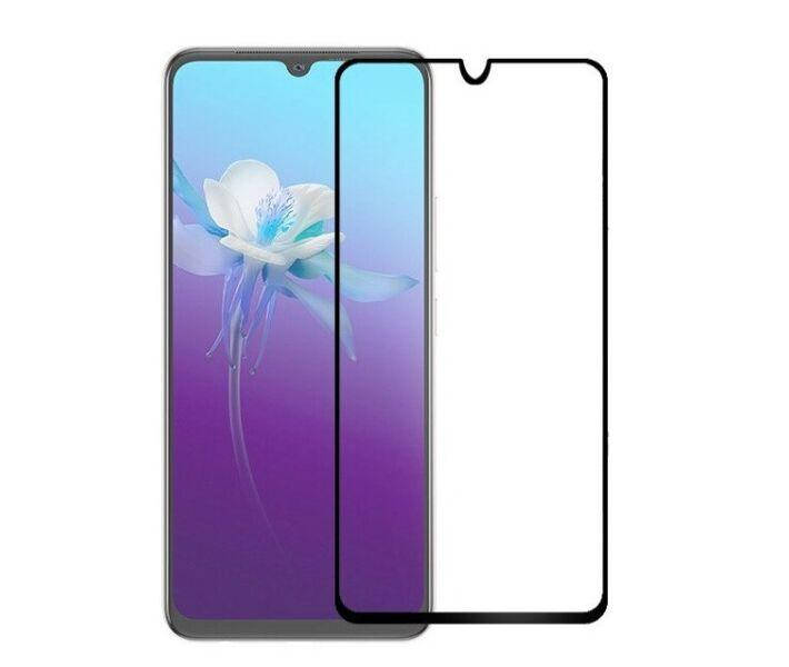 

Защитное стекло для Vivo V20 на экран 5д HQ защитное стекло на телефон виво в20 черное HQG, Черный