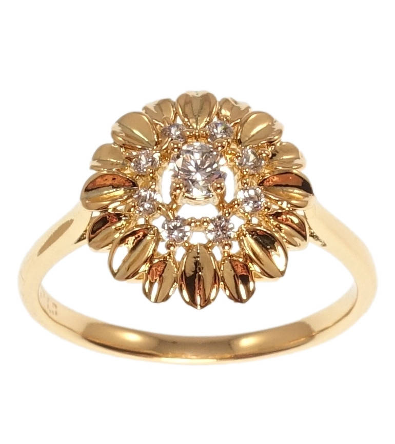 

Кольцо Xuping Позолота 18K "Манящий цветок" р 16.5,17,18,19,19.5,20