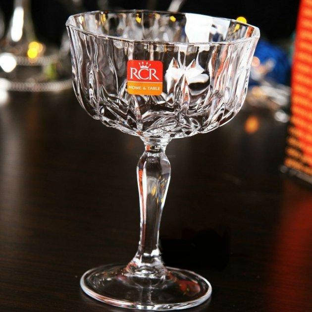 

Бокал для шампанского и коктейлей RCR серия Opera Champagne 240 мл, Прозрачный