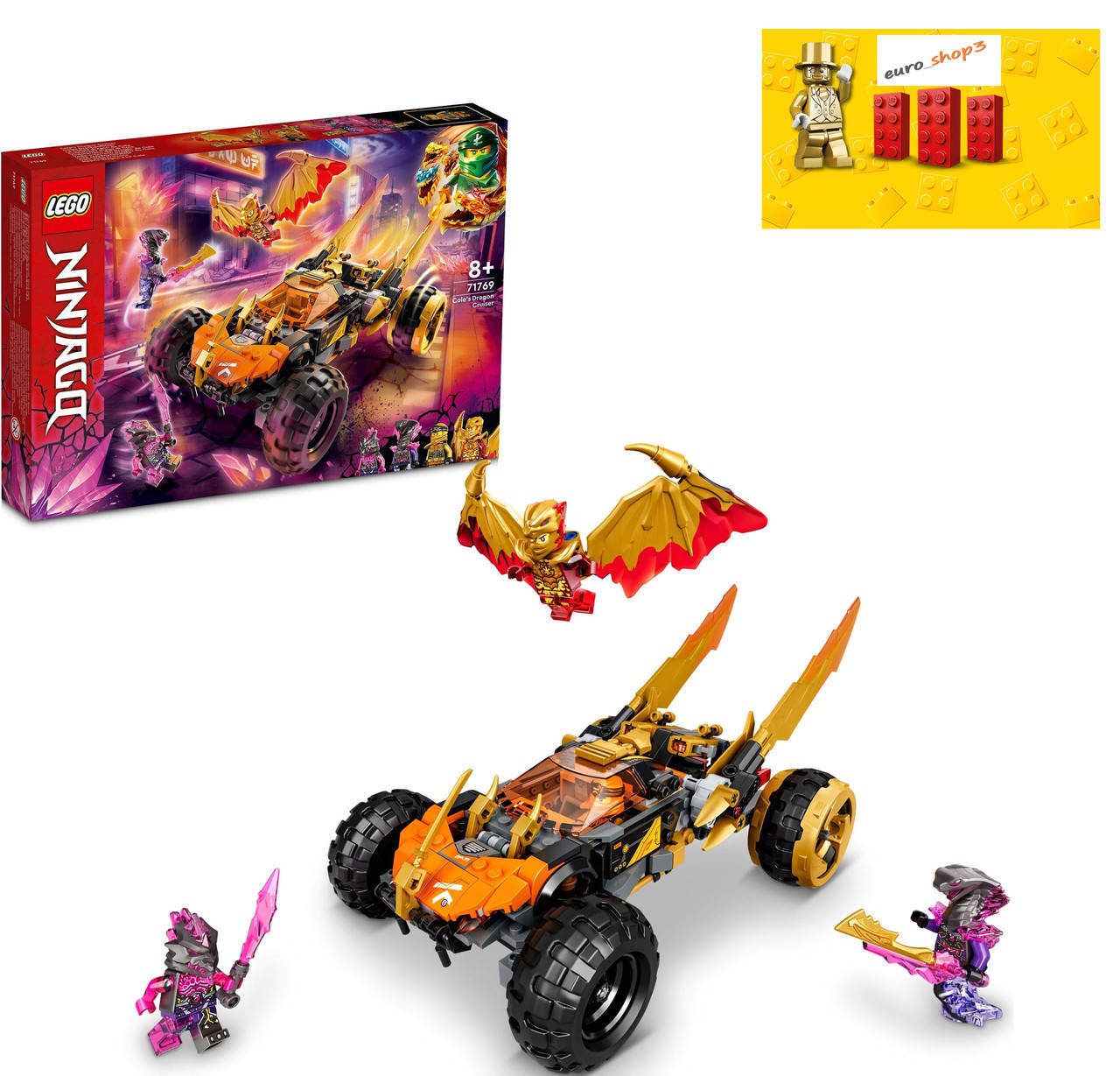 

LEGO Ninjago Драконий крейсер Коула 71769